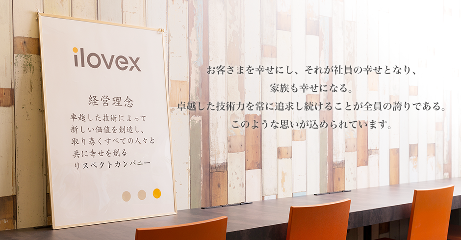 卓越した技術によって新しい価値を想像し、取り巻くすべての人々と共に幸せを創るリスペクトカンパニー