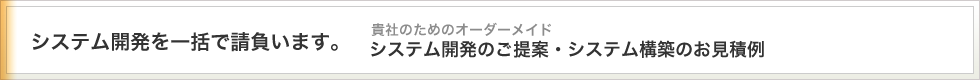 何人で使うのか？どこで使うのか？をポイントに3通りのシステムをご提案できます。貴社に最適なシステムを選択可能です。